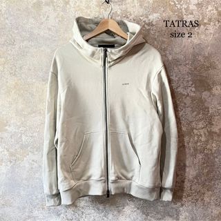 TATRAS  ジップアップ  パーカー