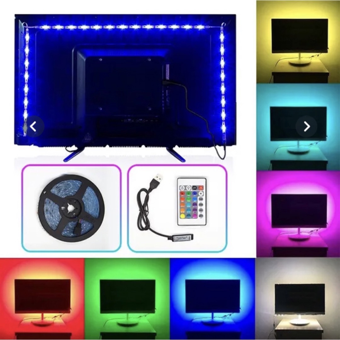 LEDライト3m インテリア/住まい/日用品のライト/照明/LED(蛍光灯/電球)の商品写真