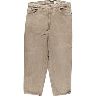 リーバイス(Levi's)の古着 90年代 リーバイス Levi's 550 RELAXED FIT TAPERED LEG テーパードデニムパンツ USA製 メンズw37 ヴィンテージ /eaa357751(デニム/ジーンズ)