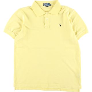 ラルフローレン(Ralph Lauren)の古着 ラルフローレン Ralph Lauren POLO by Ralph Lauren 襟裏プリント 半袖 ポロシャツ メンズM /eaa358459(ポロシャツ)