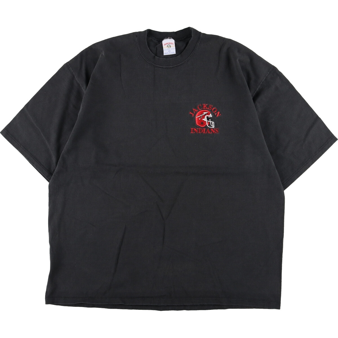 90年代 ジャージーズ Jerzees WORLD CLASS 刺繍Tシャツ USA製 メンズXXL ヴィンテージ /eaa313637