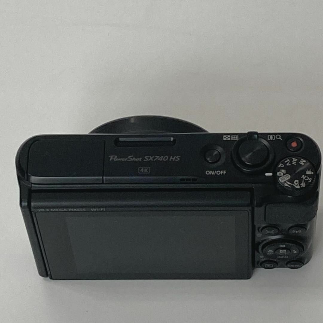 ファッション販売 Canon PowerShot SX740HS 黒 キヤノン パワー