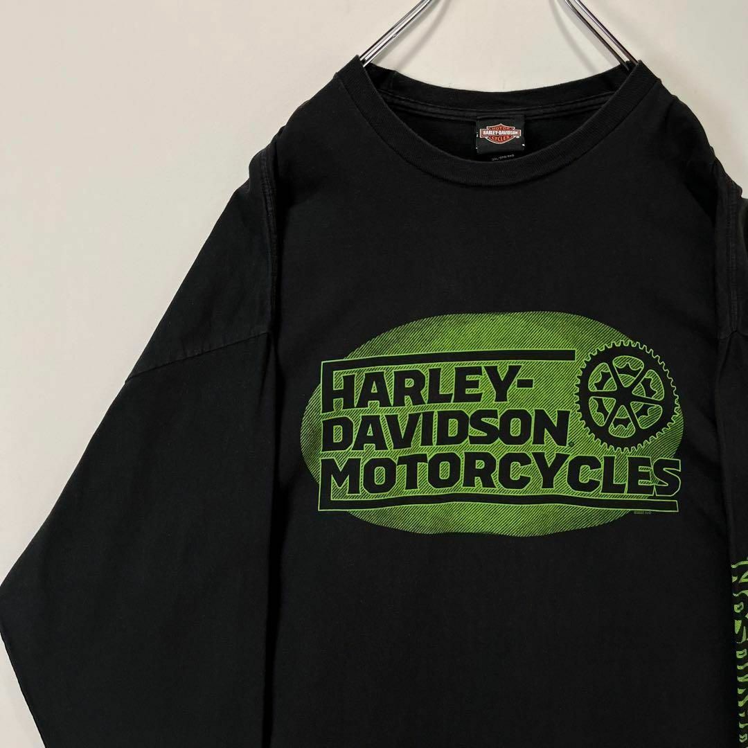 Harley Davidson - ハーレーダビッドソン ビッグロゴ ロングTシャツ