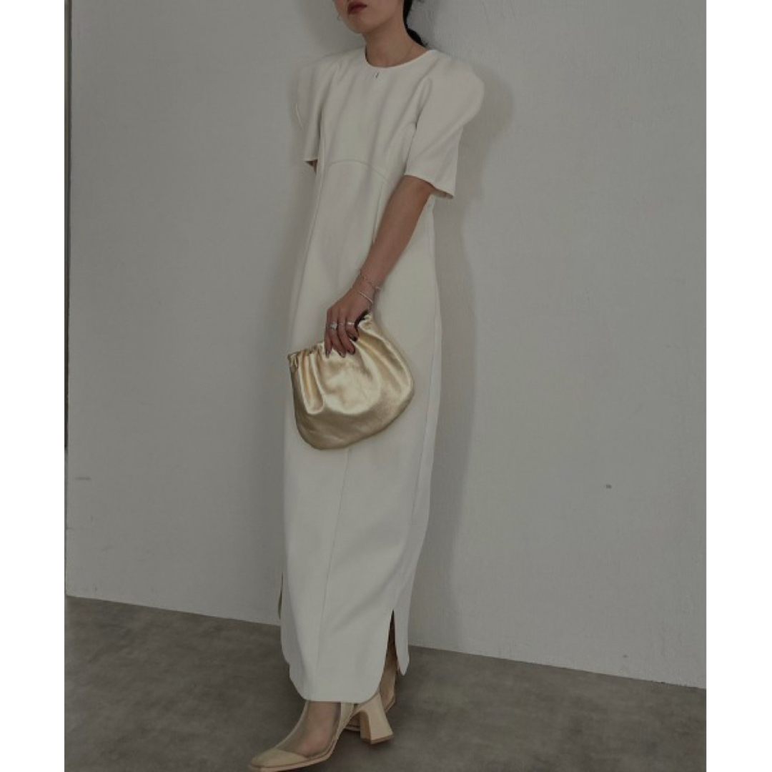 【新品未使用】AMERI TULIP SLEEVE I LINE DRESS