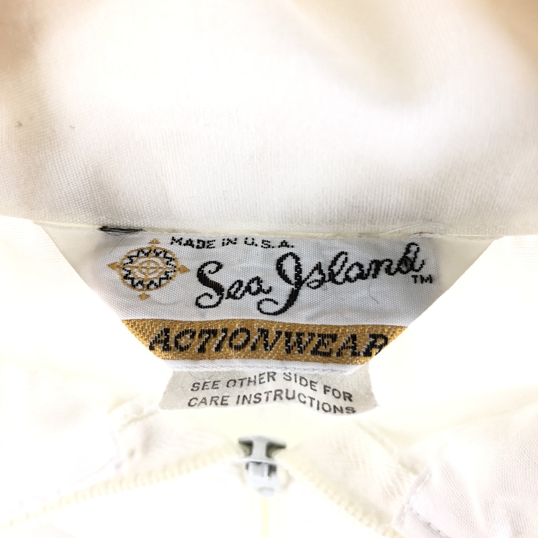 70年代 Sea Island サーフシャツ ビーチシャツ 半袖シャツ USA製 メンズM ヴィンテージ /eaa358024 2