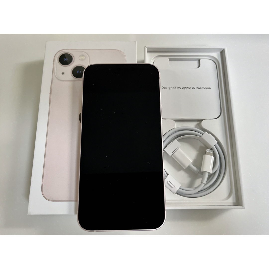 iPhone(アイフォーン)のアップル iPhone13 mini 128GB ピンク スマホ/家電/カメラのスマートフォン/携帯電話(スマートフォン本体)の商品写真