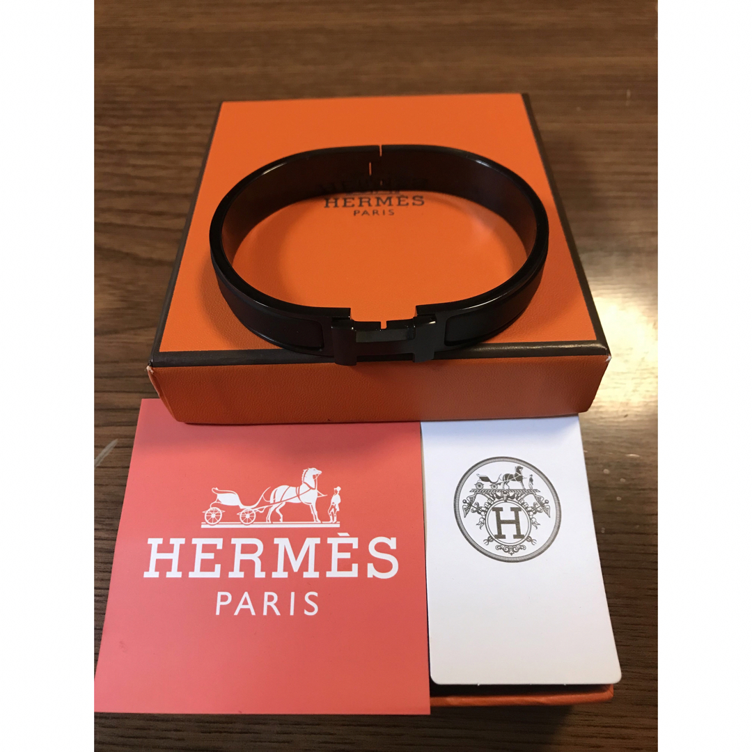 Hermes - エルメス クリック ＨＨ ソー ブラック ブレスレット
