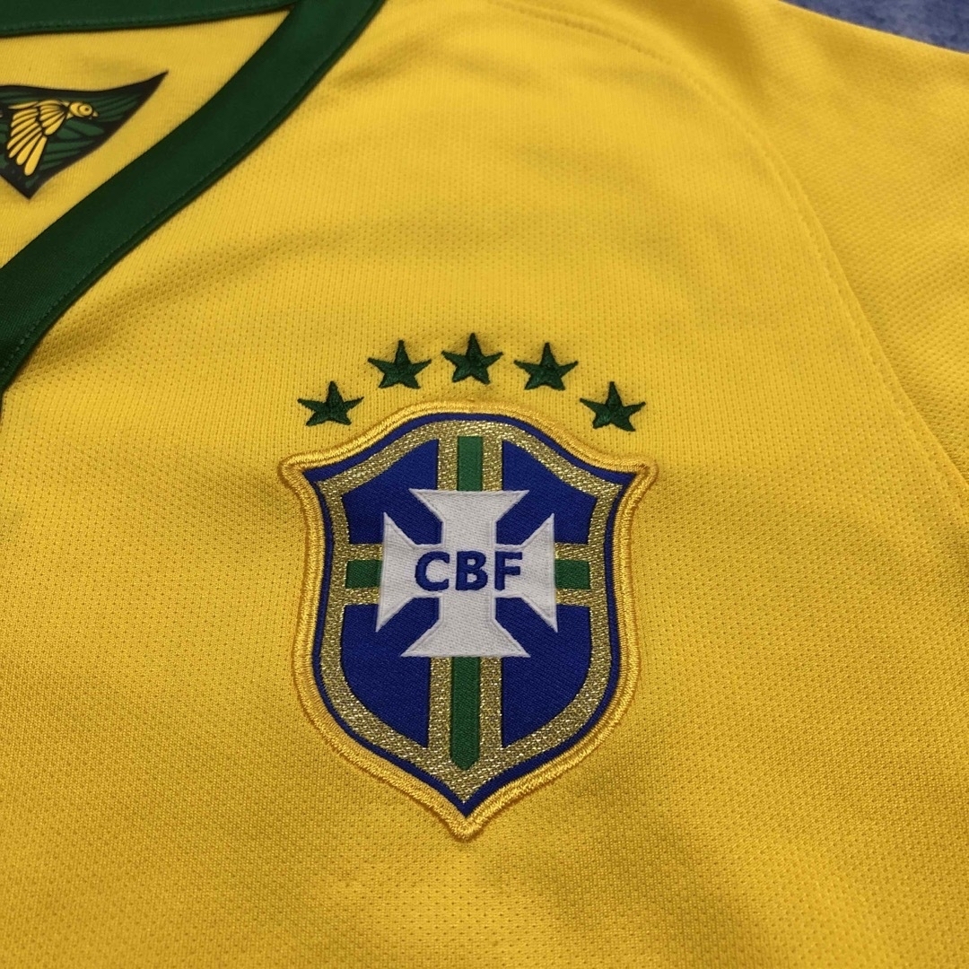 サッカー　ブラジル代表　ユニフォーム　キッズ　レディース Lサイズ　カナリヤ軍団