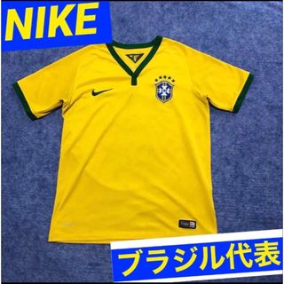 ナイキ(NIKE)のサッカー　ブラジル代表　ユニフォーム　キッズ　レディース Lサイズ　カナリヤ軍団(ウェア)