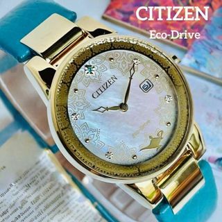 シチズン(CITIZEN)の【新品未使用】定価4.6万 シチズン ディズニー エコドライブ レディース腕時計(腕時計)