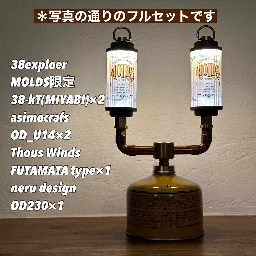 MOLDS 38灯×2個 アシモ ネル FUTAMATAタイプ フルセットの通販 by rt