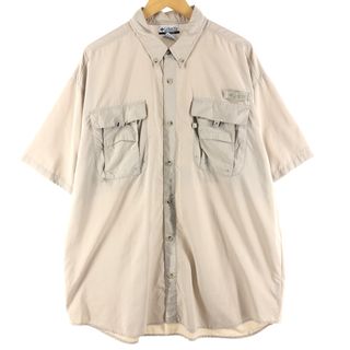 コロンビア(Columbia)の古着 コロンビア Columbia PFG 半袖 フィッシングシャツ メンズXL /eaa357588(シャツ)