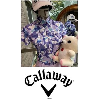 Callaway キャロウェイ ゴルフウェア 迷彩柄 刺繍ロゴ