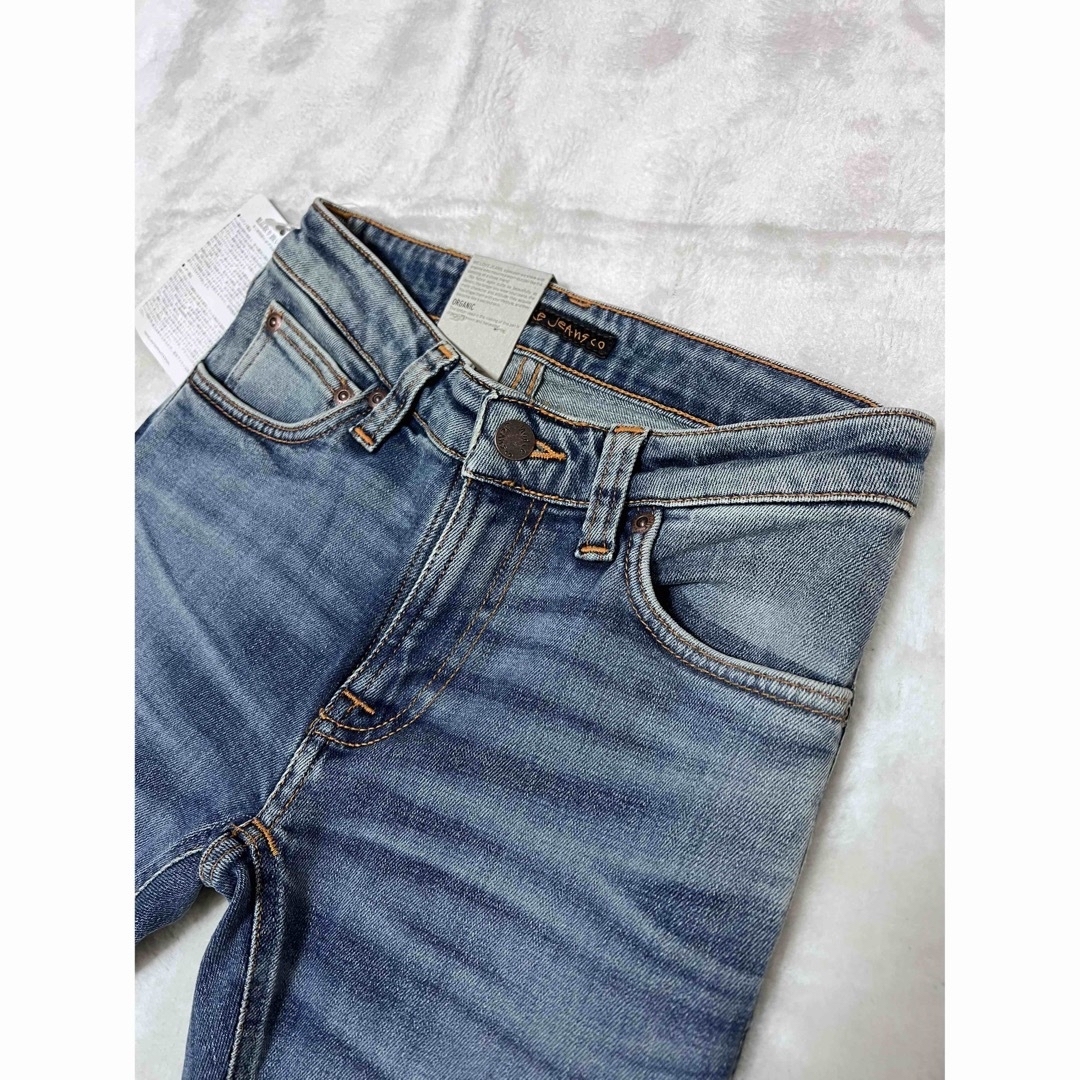 新品nudie jeans coヌーディー デニム パンツ25スキニー ジーンズ