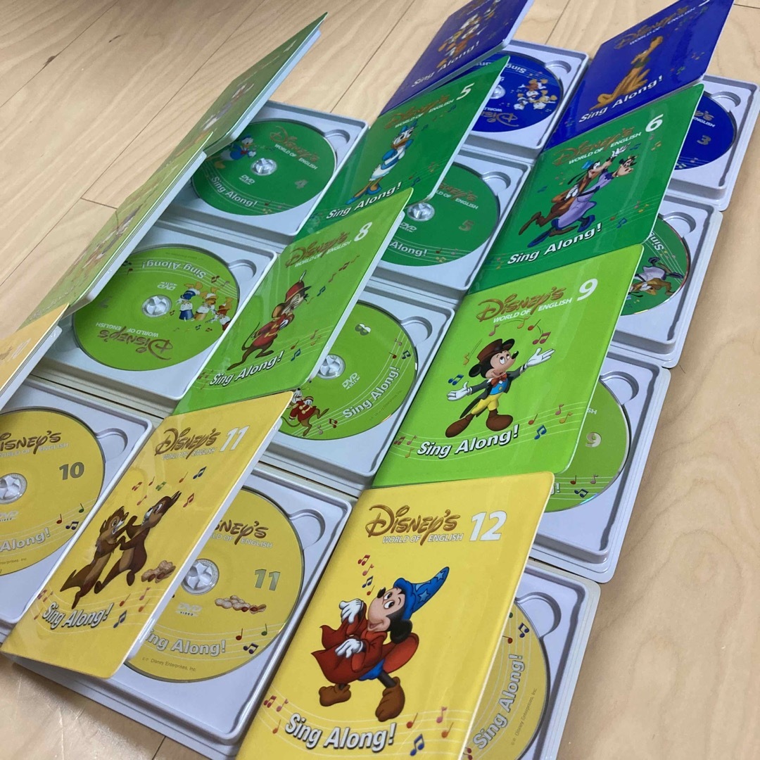 Disney - ディズニー英語システム DVD シングアロング sing along(計
