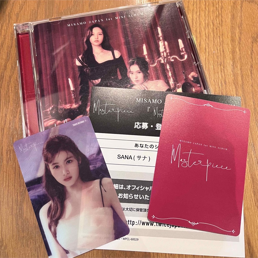 大阪超高品質 MISAMO ハイタッチ券 サナ SANA トレカなし K-POP/アジア