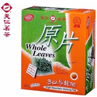 台湾お土産　天仁茗茶 原片 高山烏龍茶ウーロン茶　40パック入り箱なし(健康茶)