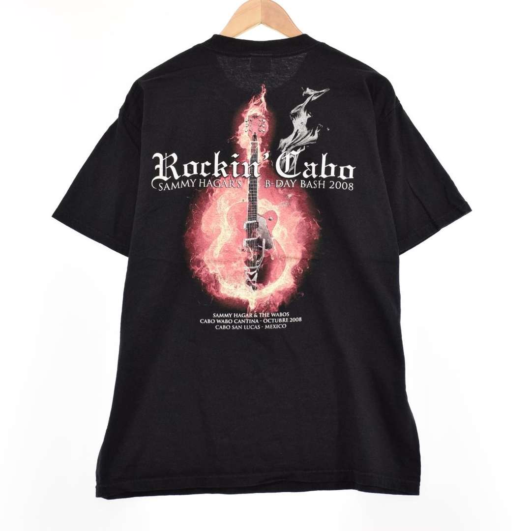 YAZBEK SAMMY HAGAR サミーヘイガー 両面プリント バンドTシャツ バンT メンズL /eaa313587 1