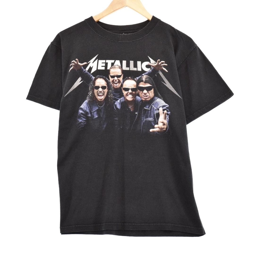 古着 METALLICA メタリカ WORLD MADNETIC TOUR バンドTシャツ バンT