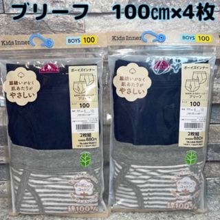 アギュー(ARGUE)のキッズ　男の子　綿　オーガニックコットン　下着　パンツ　ブリーフ　100(下着)