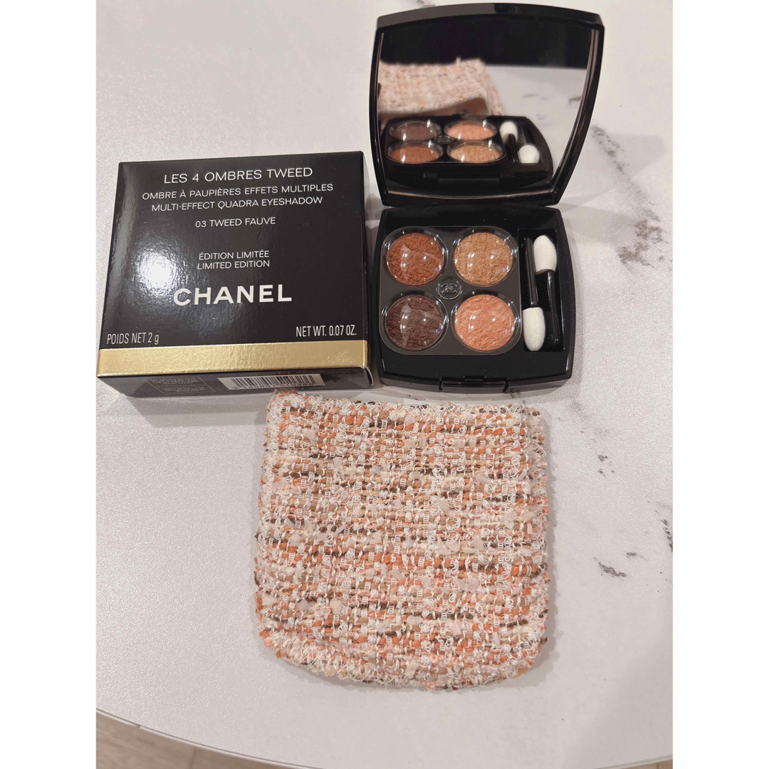 CHANEL レ キャトルオンブル ツイード 03   ♡新品未使用