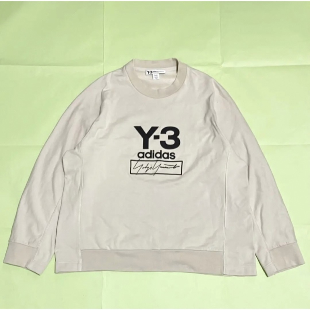 Y-3×adidas　M STACKED LOGO CREW SWEATER