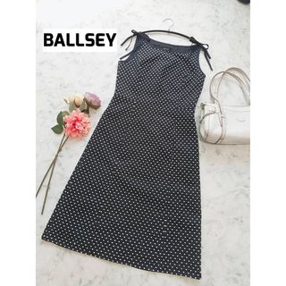 ボールジィ(Ballsey)のBALLSEY ボールジィ 水玉 ドット 膝丈ワンピース(ひざ丈ワンピース)