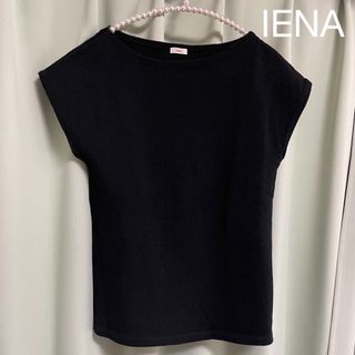 イエナ(IENA)のIENA フレンチスリーブクルーネックカットソー　サイズFree(カットソー(半袖/袖なし))