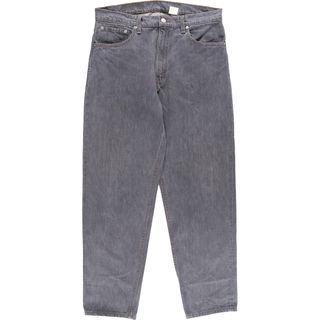 リーバイス(Levi's)の古着 90年代 リーバイス Levi's 550 RELAXED FIT TAPERED LEG ブラックデニム テーパードデニムパンツ USA製 メンズw35 ヴィンテージ /eaa357122(デニム/ジーンズ)