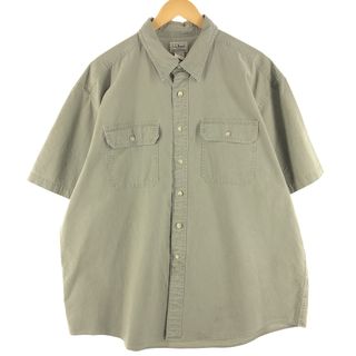 エルエルビーン(L.L.Bean)の古着 エルエルビーン L.L.Bean 半袖 コットンシャツ メンズXL /eaa358003(シャツ)