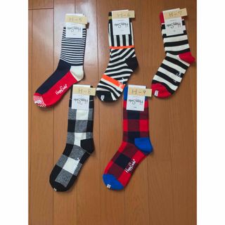 ハッピーソックス(Happy Socks)のHappy Socks クルー丈②おまとめ割引がお得です！(ソックス)