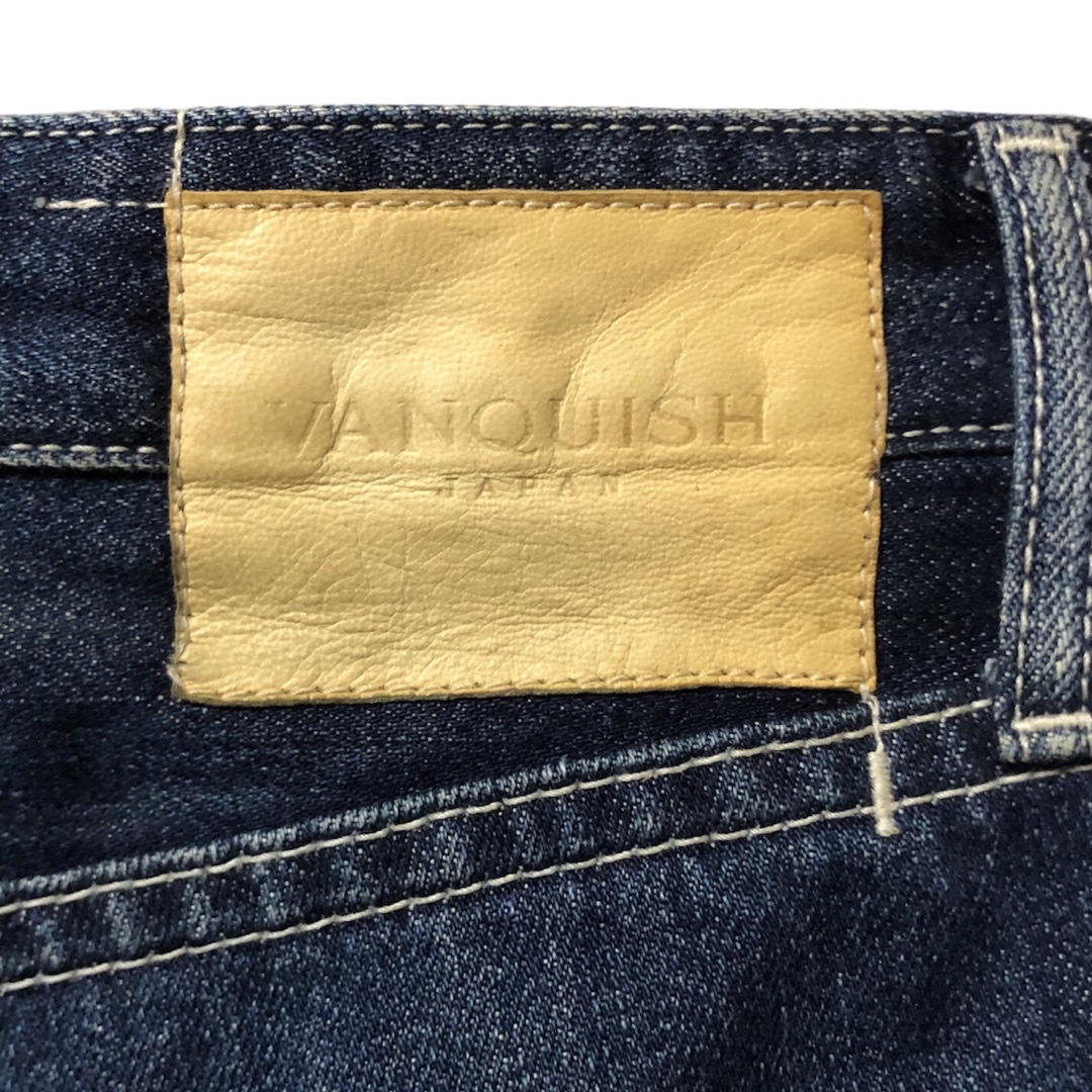 VANQUISH(ヴァンキッシュ)のVANQUISH ブーツカットデニムパンツ VJP1005 メンズのパンツ(デニム/ジーンズ)の商品写真