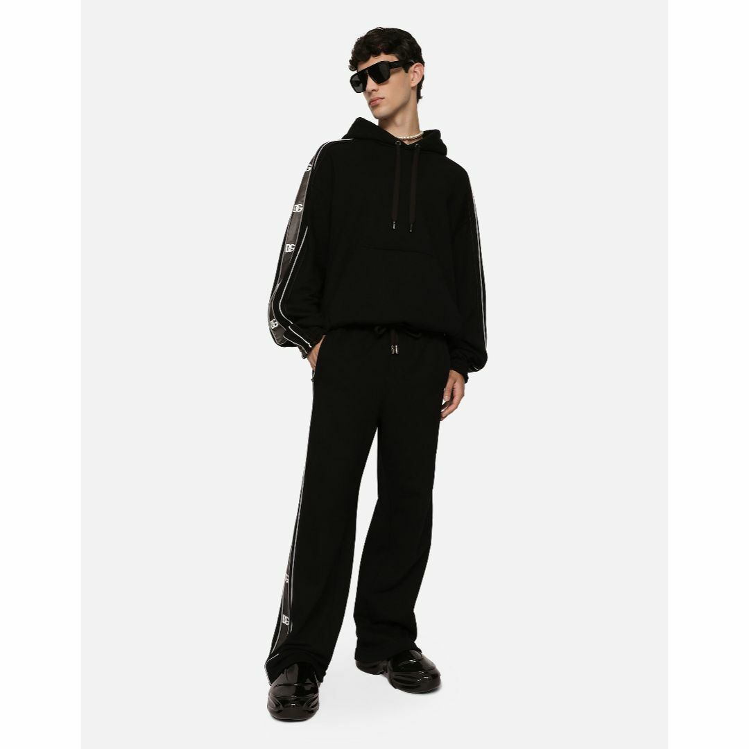 DOLCE&GABBANA - 新品 Dolce & Gabbana ロゴサイドバンド ワイドパンツ