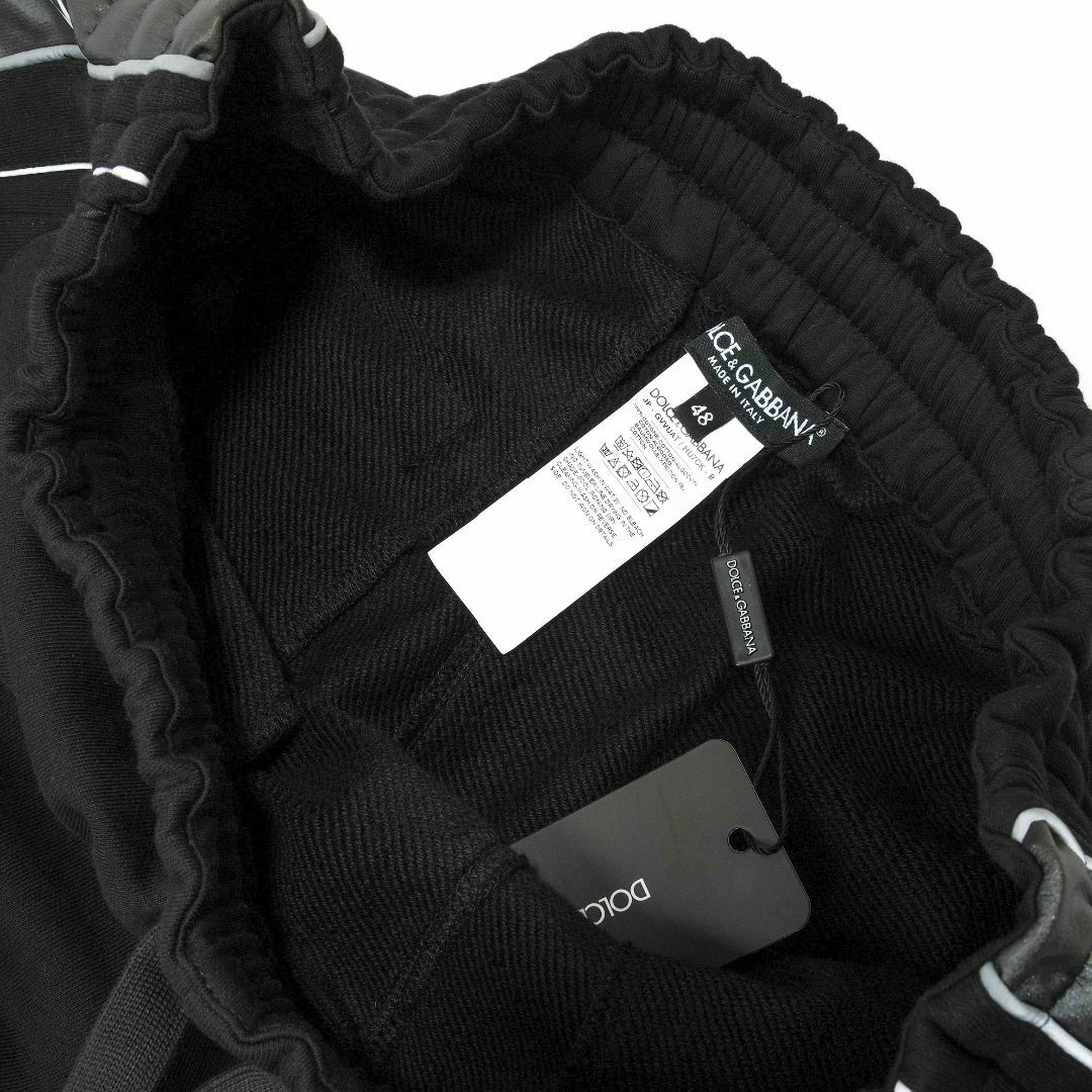 新品 Dolce & Gabbana ロゴサイドバンド ワイドパンツ