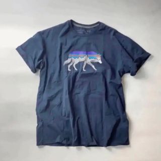 パタゴニア　White バックフォー　グッドフォー　オーガニック　Tシャツ　L