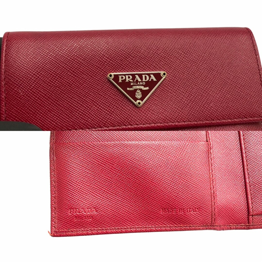 PRADA - 未使用保管品 希少品 PRADA プラダ 三角ロゴ 金具