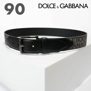 DOLCE&GABBANA/ドルガバ　レザーベルト　ホワイト　ターコイズ