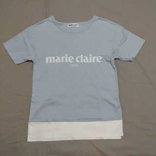 マリクレール(Marie Claire)の【美品】marie claire 一点物 カットソー Tシャツ サイズM(Tシャツ(半袖/袖なし))