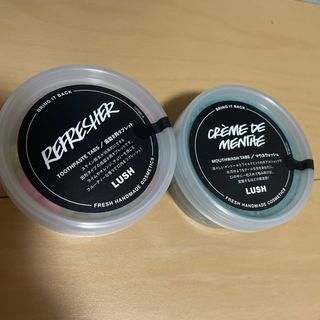 ラッシュ(LUSH)のLUSH 歯磨き用タブレット&マウスウォッシュ(歯磨き粉)