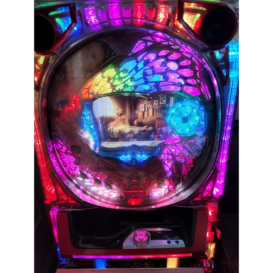 パチンコ　実機　倖田來未　循環+オート機能付き エンタメ/ホビーのテーブルゲーム/ホビー(パチンコ/パチスロ)の商品写真