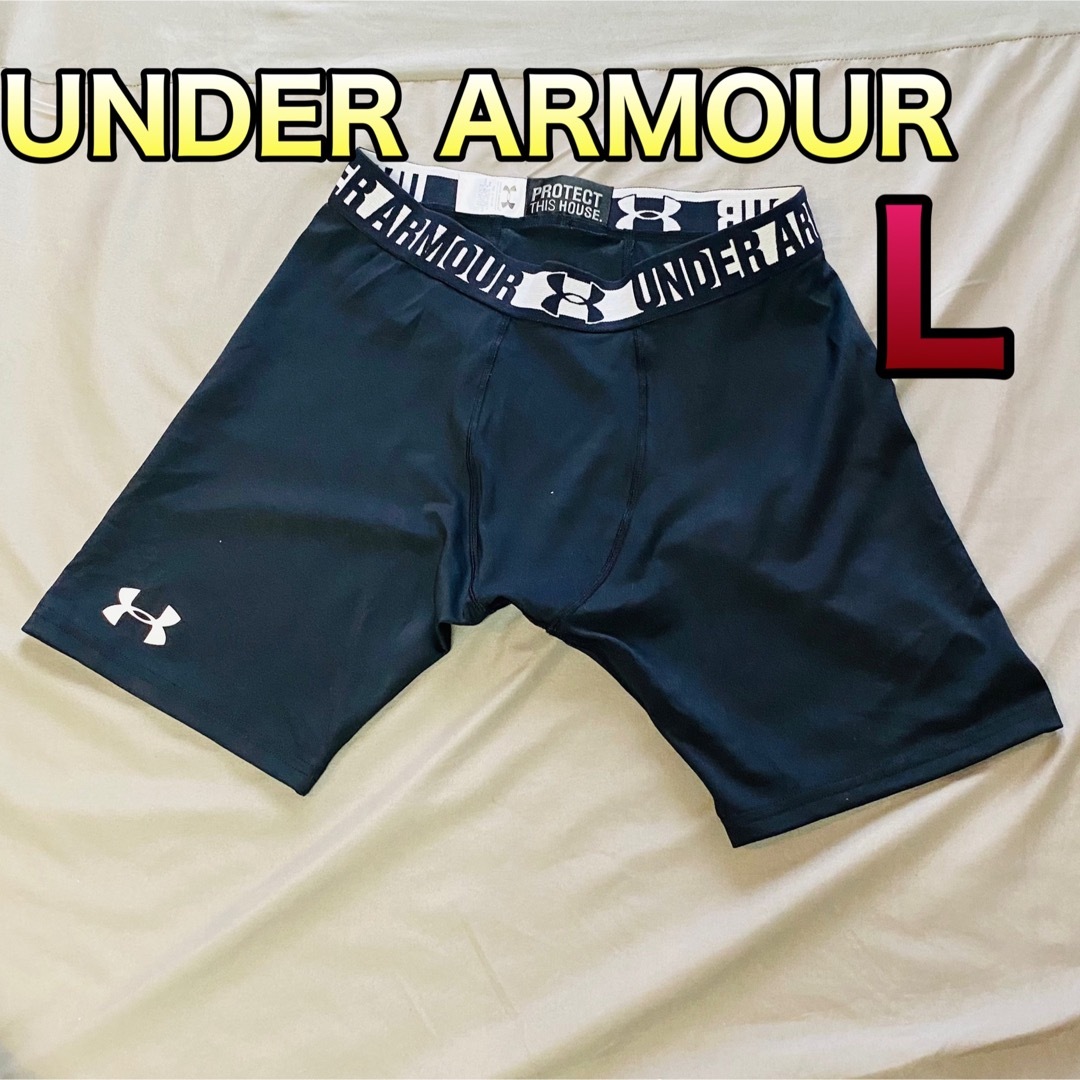 UNDER ARMOUR(アンダーアーマー)のアンダーアーマー スパッツ LGサイズ メンズのレッグウェア(レギンス/スパッツ)の商品写真