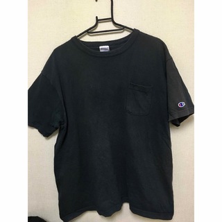チャンピオン(Champion)のチャンピオン黒Tシャツ（サイズL）(Tシャツ/カットソー(半袖/袖なし))