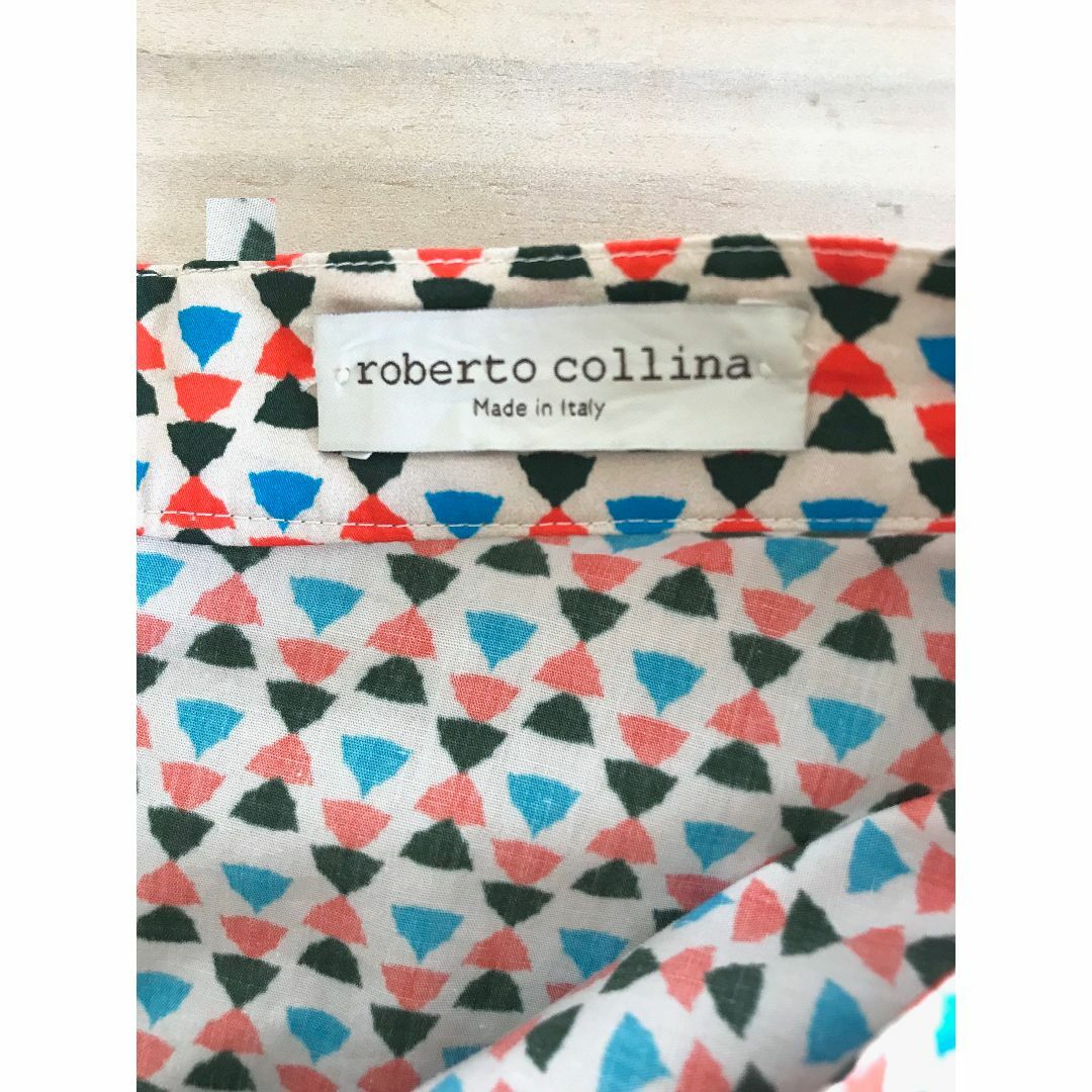 ROBERTO COLLINA(ロベルトコリーナ)のロベルトコリーナスカート/ロングスカート/ミモレ丈/XS/コットン/イタリア製 レディースのスカート(ロングスカート)の商品写真