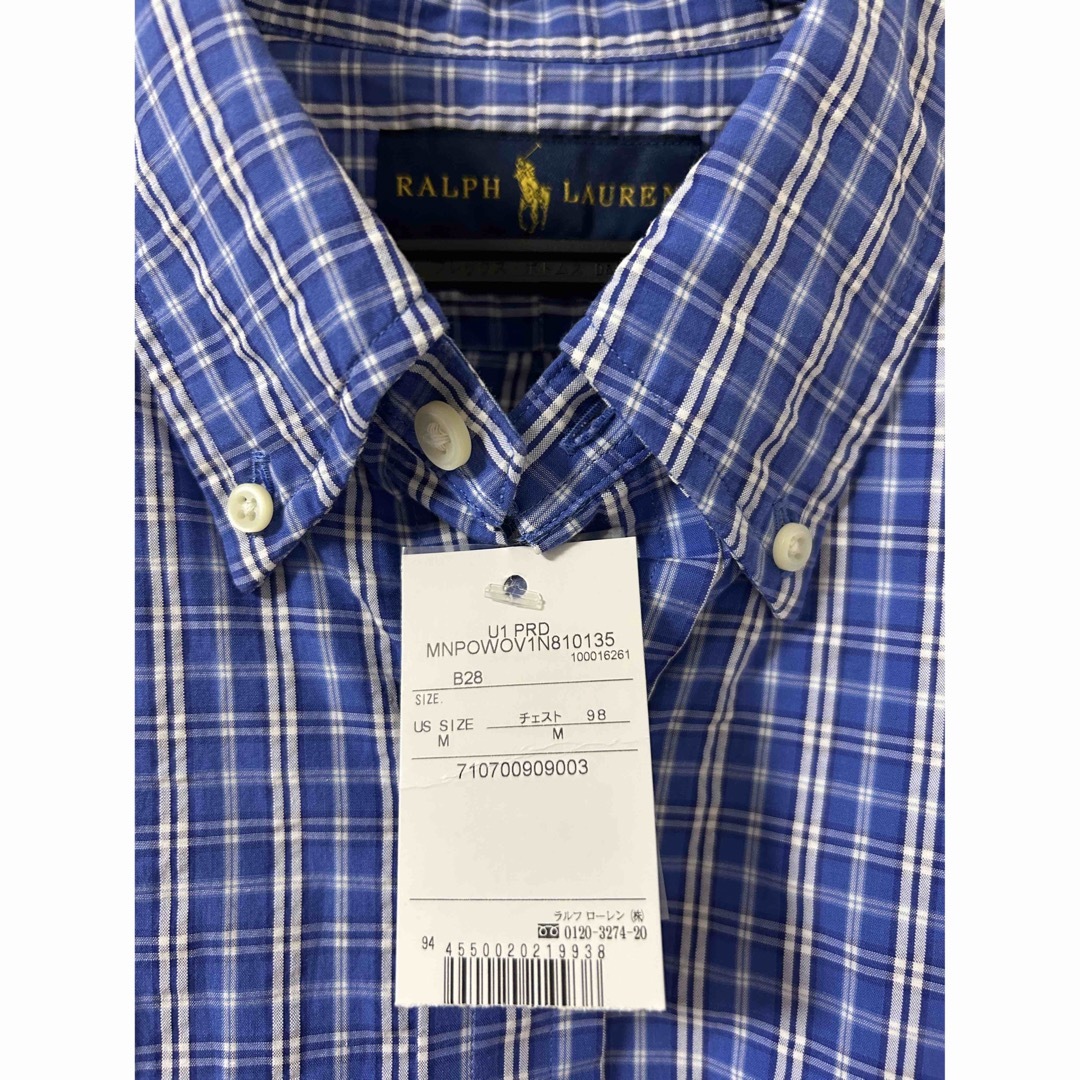 Ralph Lauren - 【新品未使用】ラルフローレン 半袖シャツ Mサイズの