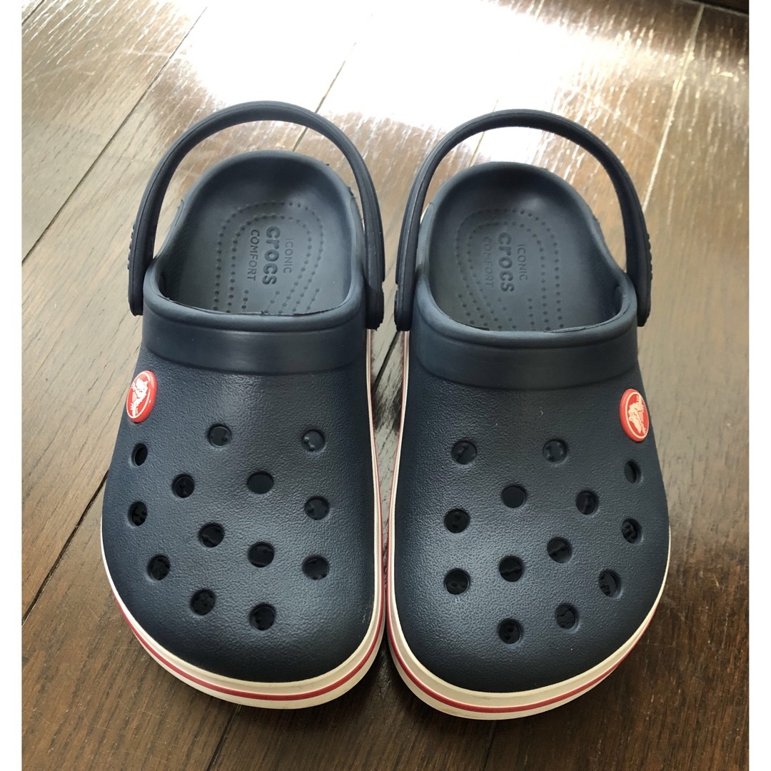 crocs(クロックス)のクロックス 18.5 キッズ/ベビー/マタニティのキッズ靴/シューズ(15cm~)(サンダル)の商品写真