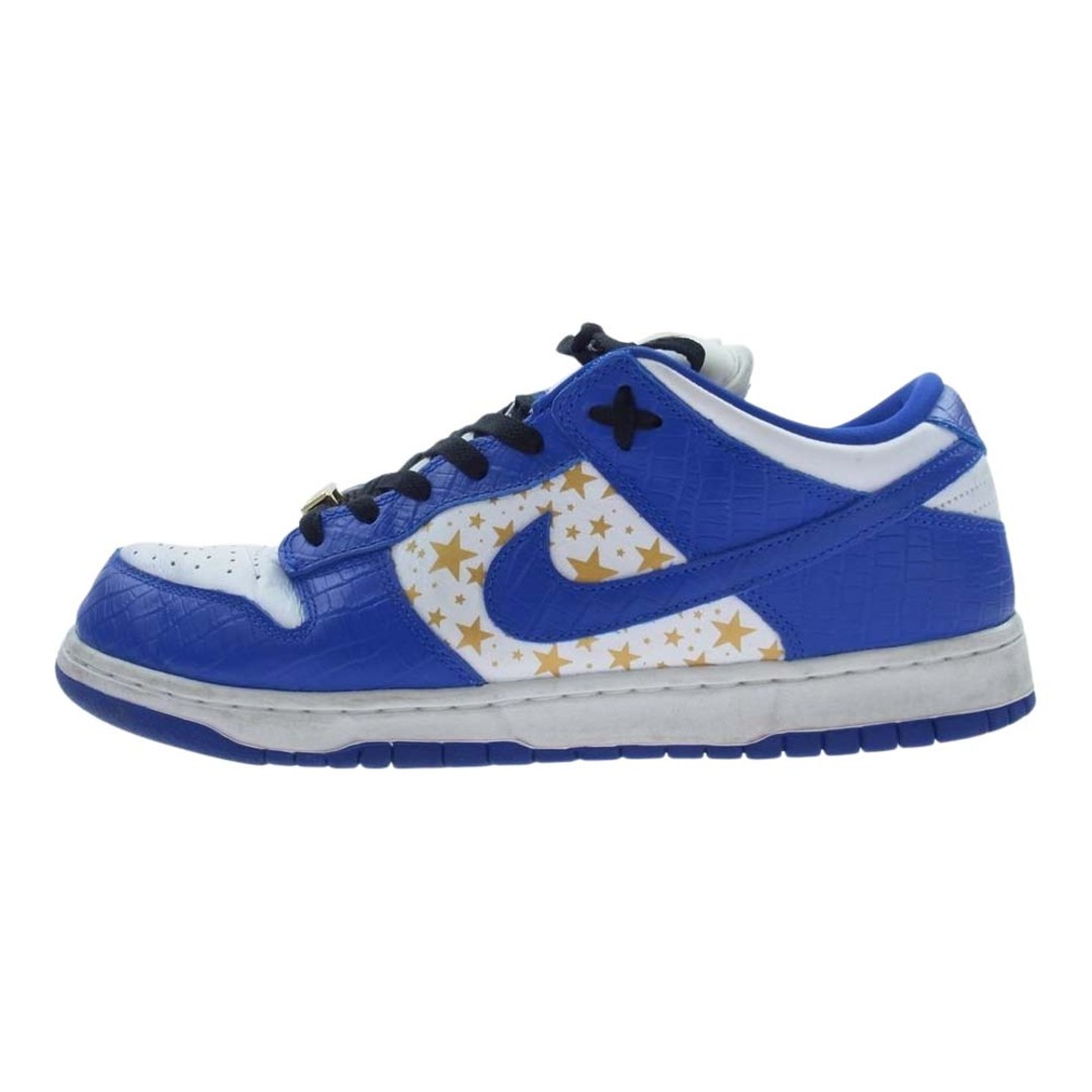 Supreme シュプリーム スニーカー 21SS DH3228-100 Nike SB Dunk Low OG QS Gold Stars ナイキ SB ダンク ロー OG QS ゴールドスターズ スニーカー ブルー系 ホワイト系 メンズ 28.5cm