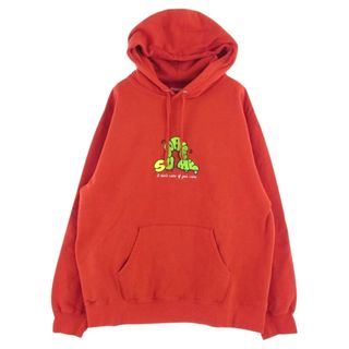 Supreme Don't Care Hooded Sweatshirt  M