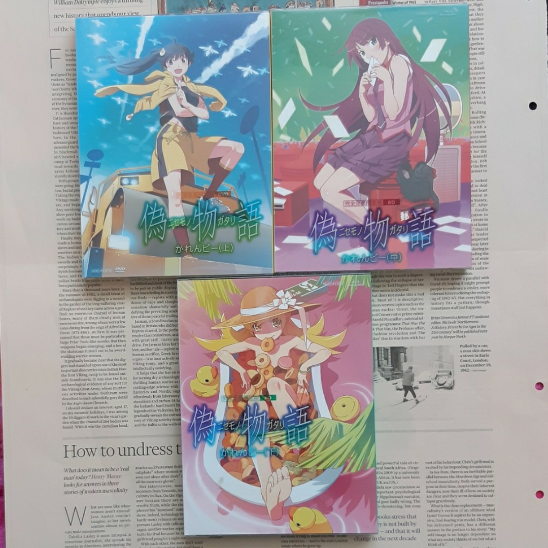 偽物語 全5巻セット〈完全生産限定版〉 - アニメ 偽物語 全5巻セット〈完全生産限定版〉 - アニメ