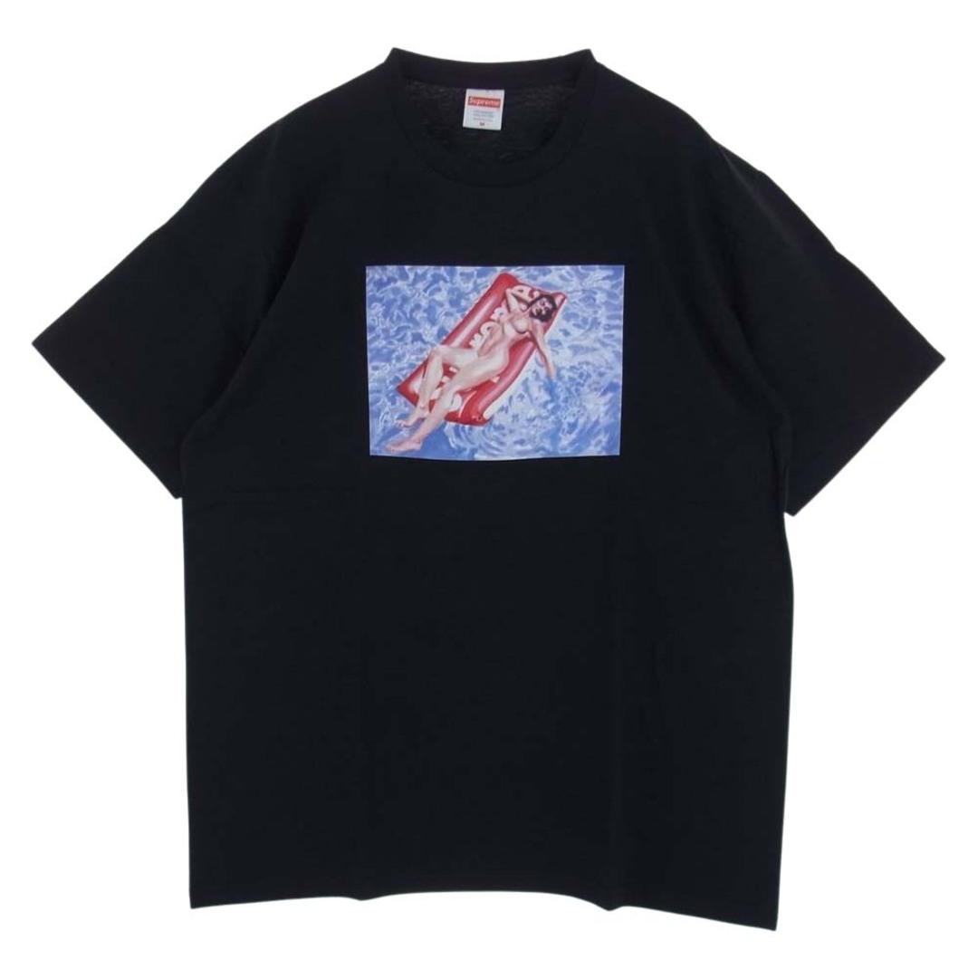 Supreme シュプリーム Ｔシャツ 22SS Float Tee フロート Tシャツ ブラック系 M【新古品】【未使用】約48cm着丈