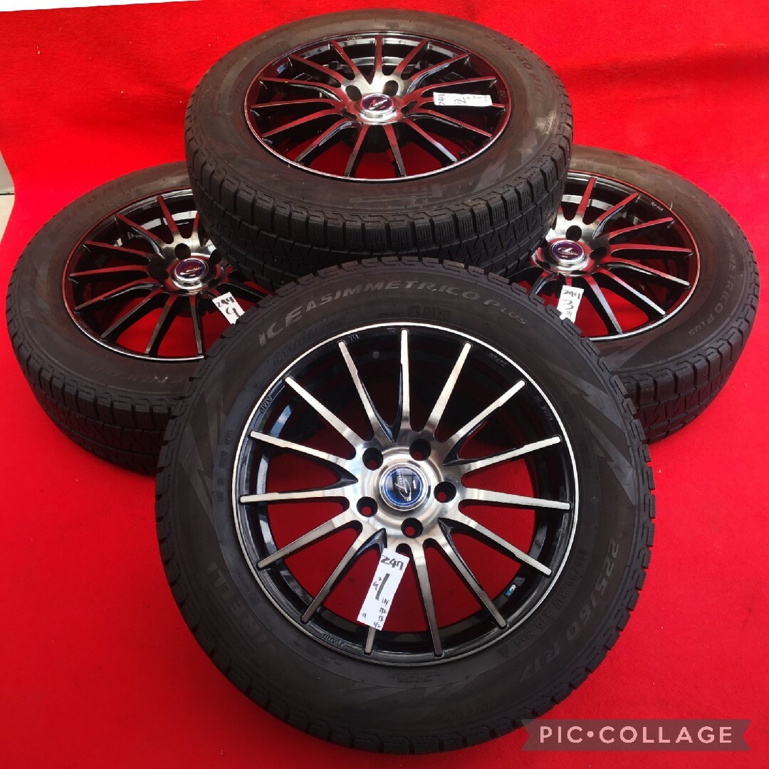 WEDS レオニス 17インチ 7.0J+42 5H-114.3 スタッドレス付 | www